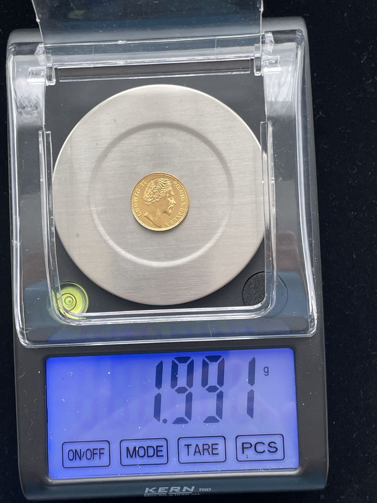Златна монета! Злато 21,6 карата. Оригинални!