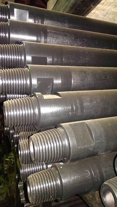 Буровые штанги - 3 метр, д-64; 2 метр, д-64; 3 метр, д-76.