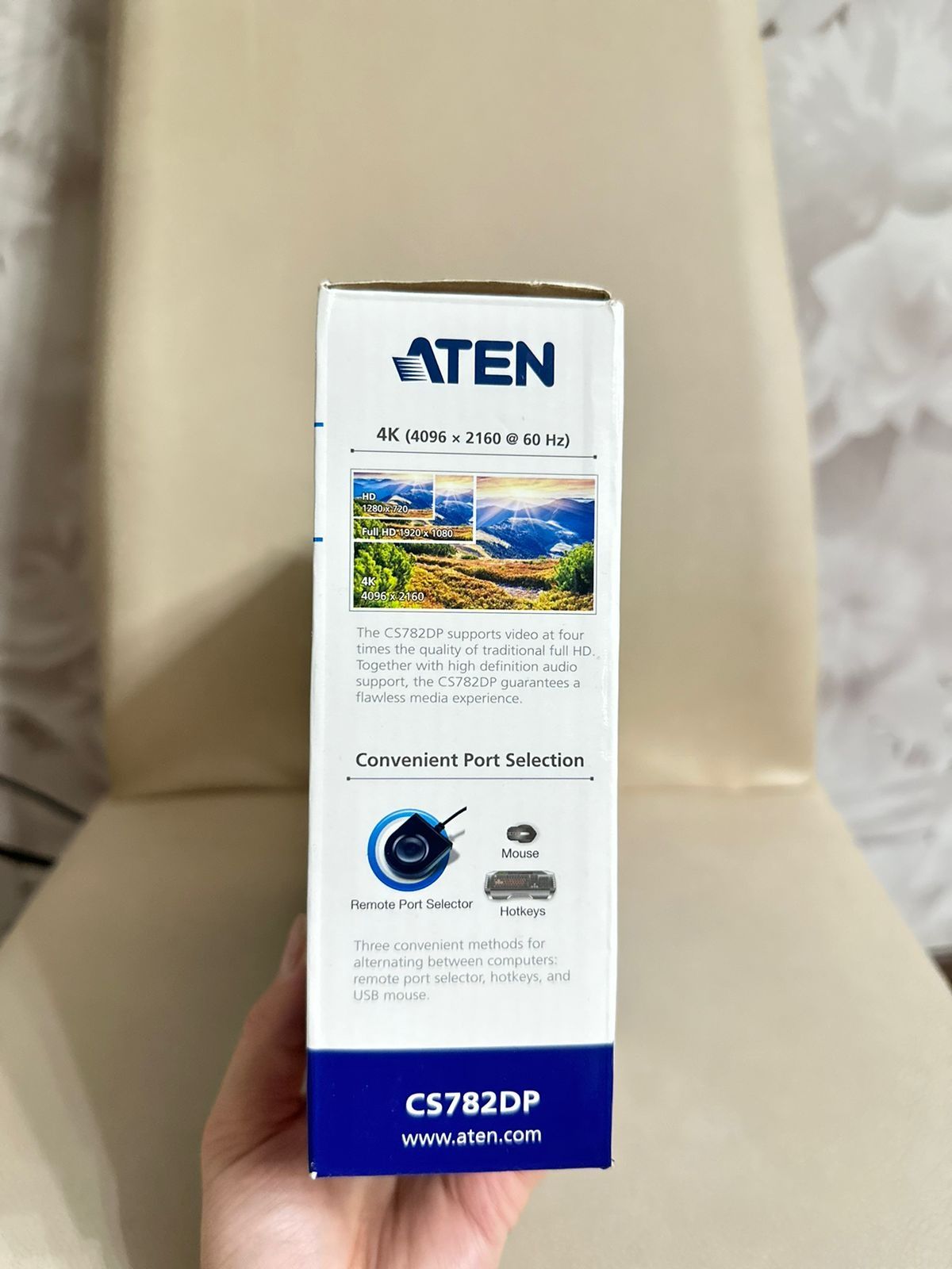 KVM-переключатель (Switch) ATEN CS782DP