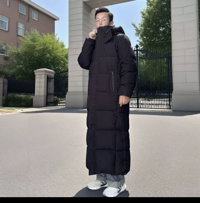 Новая длинная зимняя куртка