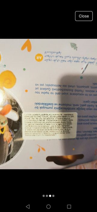 Jucărie de agățat pe carut