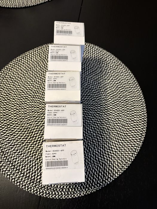 Cap termostatic separat Secutek Smart WiFi SSW-SEA801