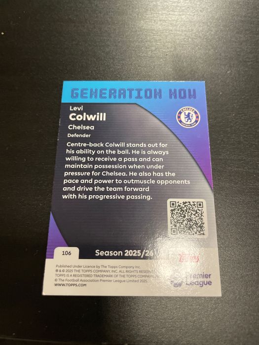 Футболна карта GENERATION