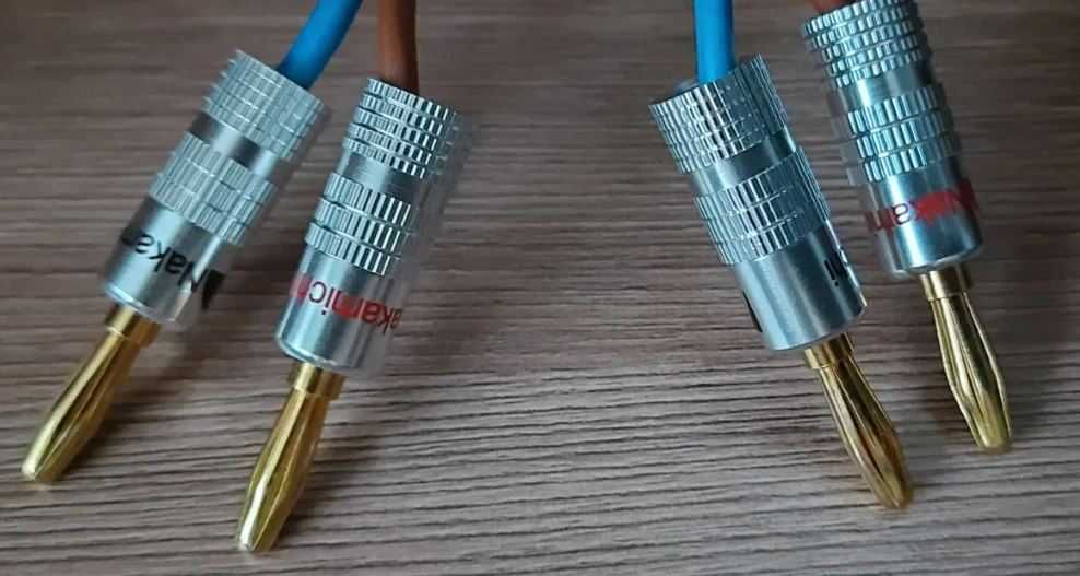 Штекеры   NAKAMICHI Разъем BANANA (банан) для кабелей к акустике