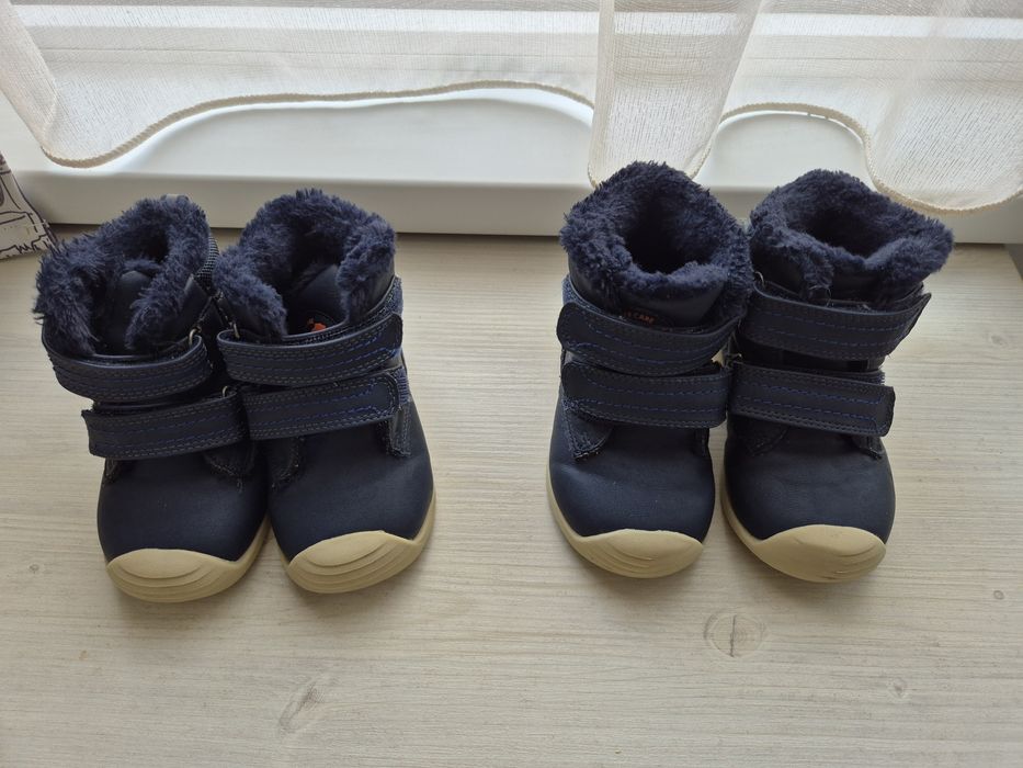 Ghete iarna copii, marime 22 si 23, talpa Bio-Fit