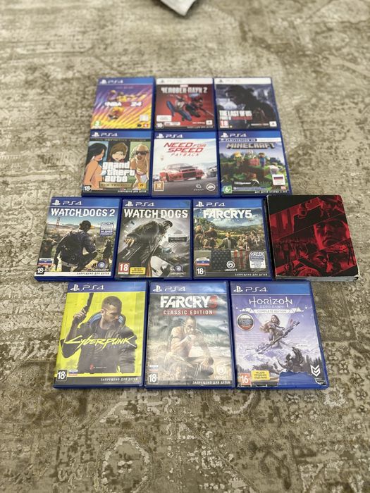 Продаю игра на пс 5 и пс 4