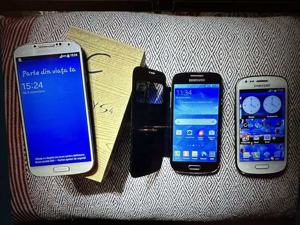 Samsung Galaxy S4, S3, s3mini