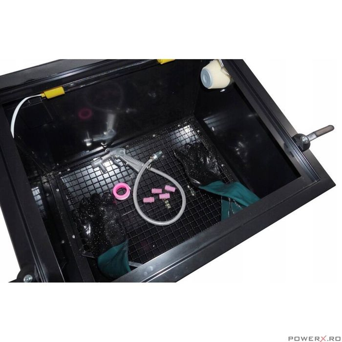 Cabina de sablat, curatat piese, 90 L, electrica, Verke