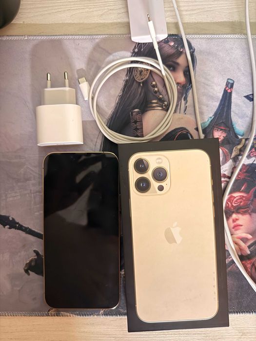 Продам iPhone 13 Pro Max 256GB ( SIM +eSIM), цвет золотой
