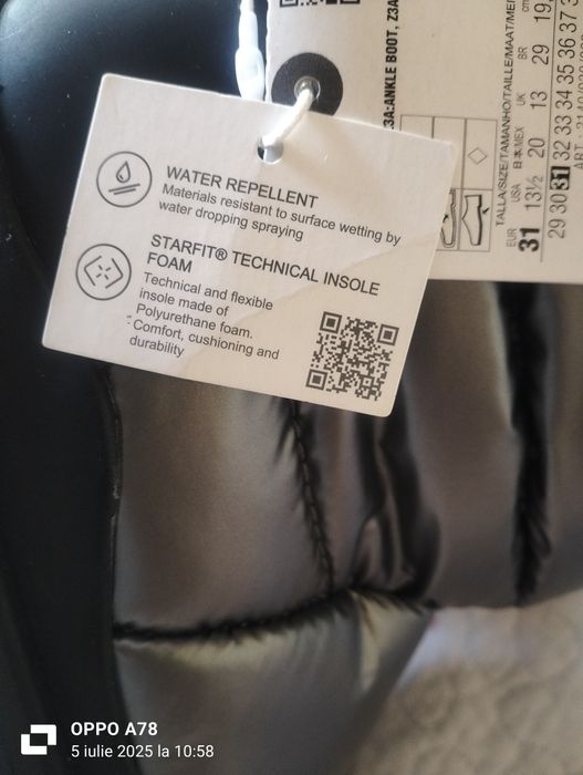 Încălțăminte copii Zara.