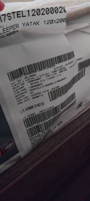 Pat cu saltea 1.20/2.00 impecabil