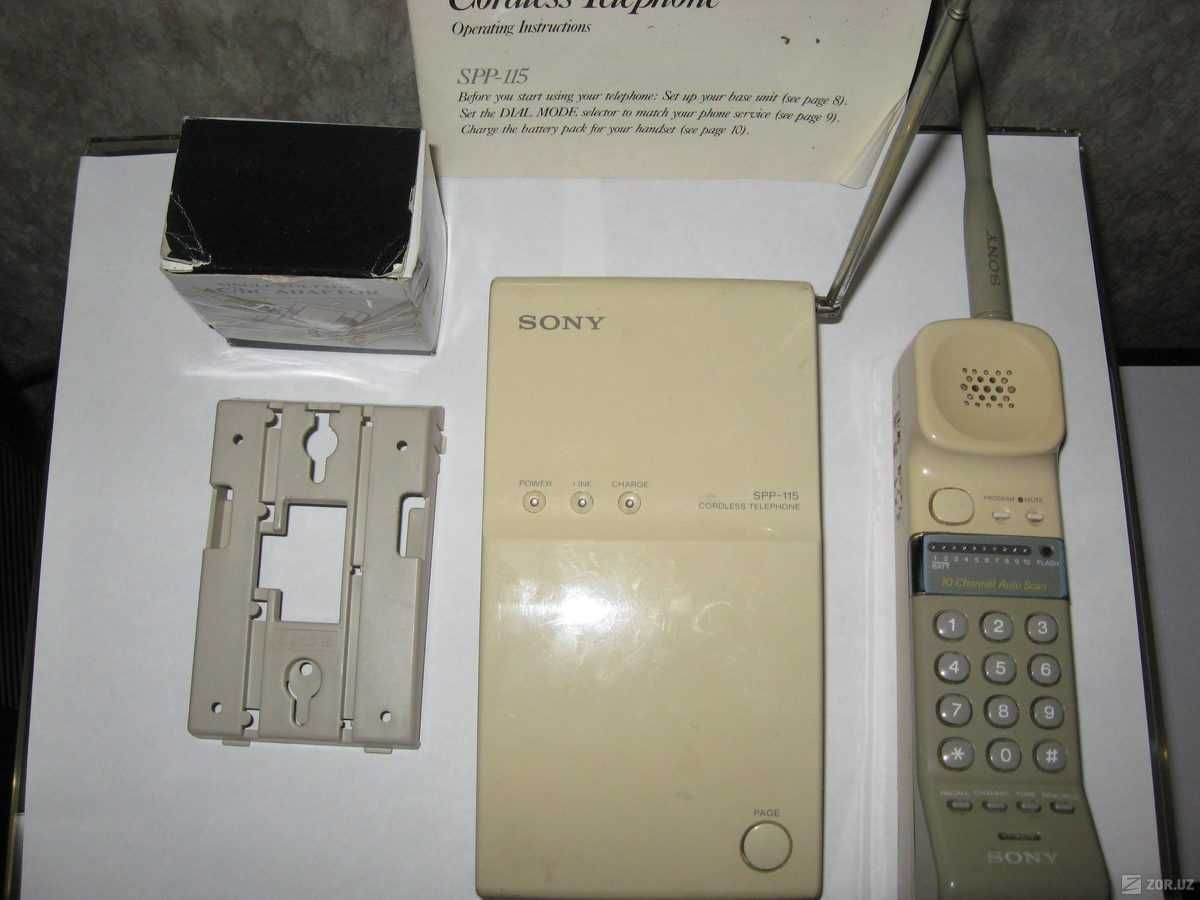 Радиотелефоны «Sony SPP—115», «Panasonic KX—TC1710B»