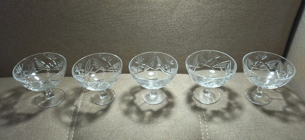 Бокалы хрустальные