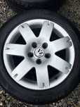 Vând jante aliaj R16 originale vw