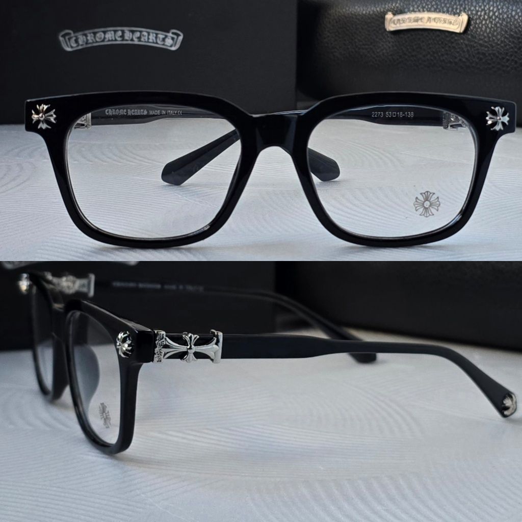 Очила за компютър Диоптрични рамки прозрачни слънчеви chrome hearts