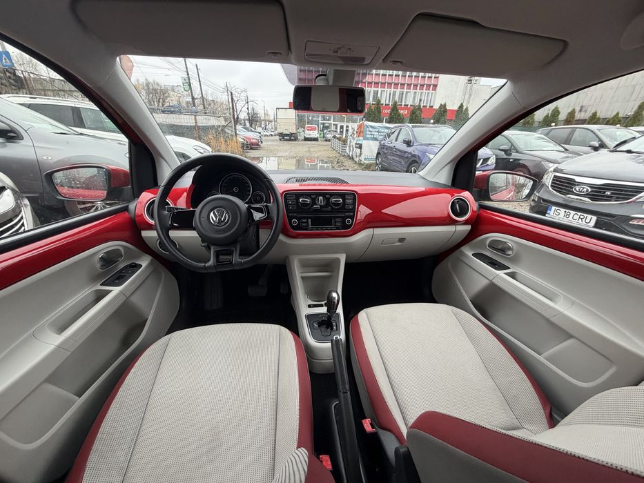 VW UP! 2014, 1.0 benzina MPI, cutie automata,incalzire scaune,garantie