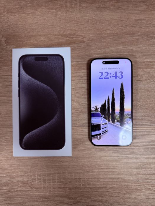 Iphone 15 Pro | Black Titanium | 128 gb | liber de retea | 13 14 16