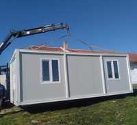8х3м жилищен контейнер сглобяема постройка къща фургон
