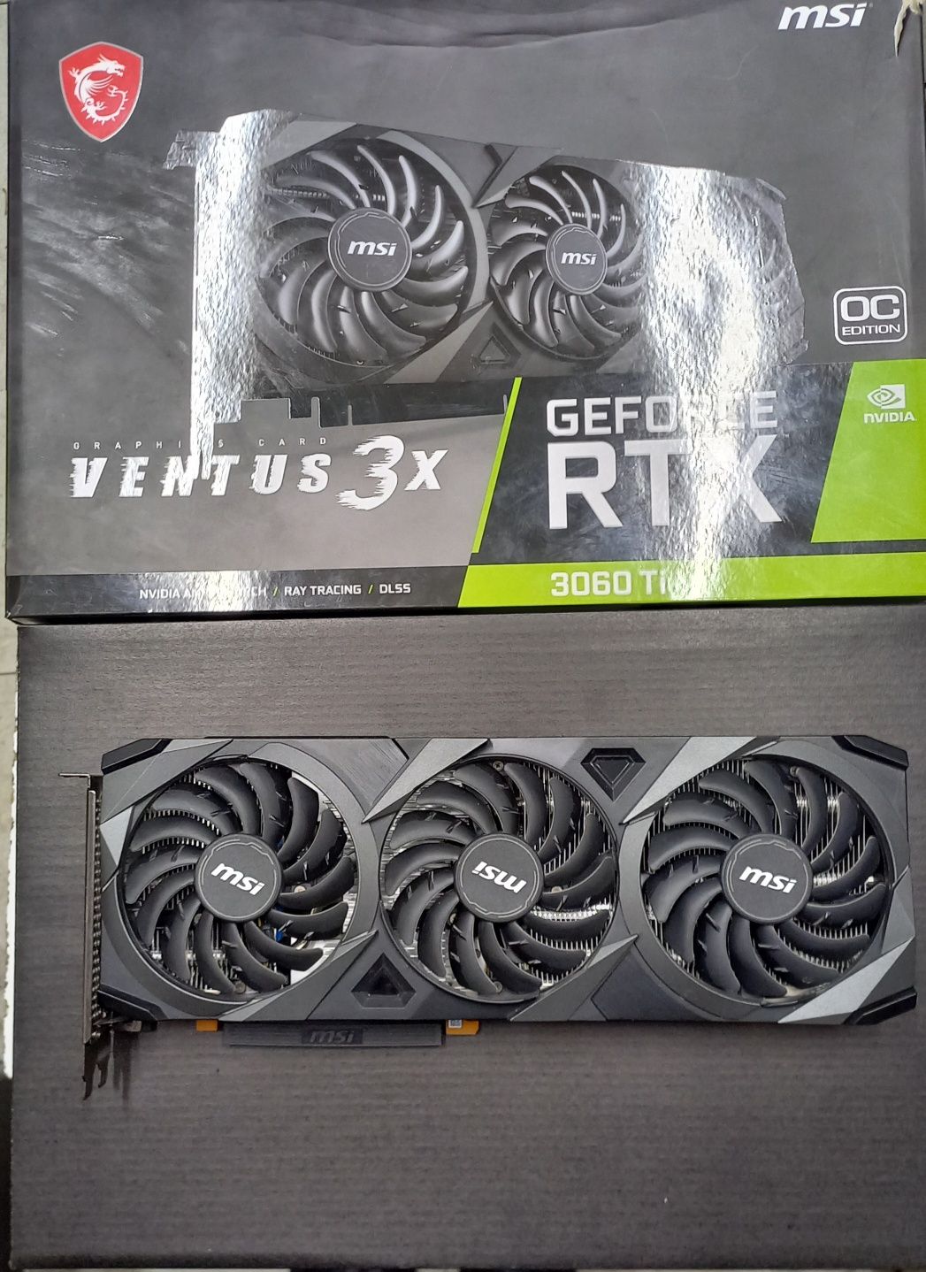 Продам Видеокарту RTX3060TI MSI