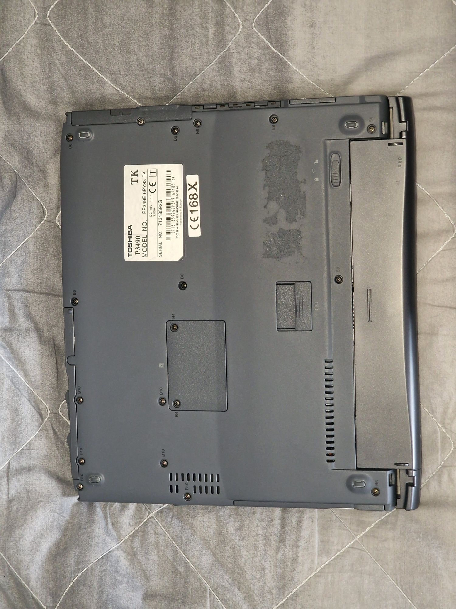Toshiba Portege 3490ct Pentium 3 лаптоп