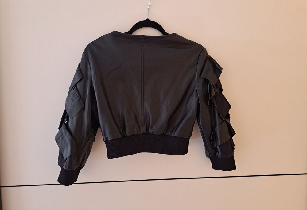 Късо кожено яке Junona