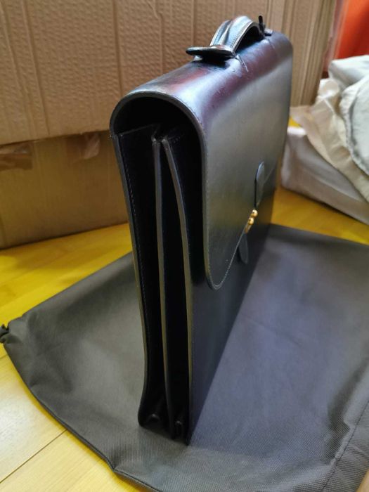 Hermes Mapa Avocat Doctor acte neagra piele