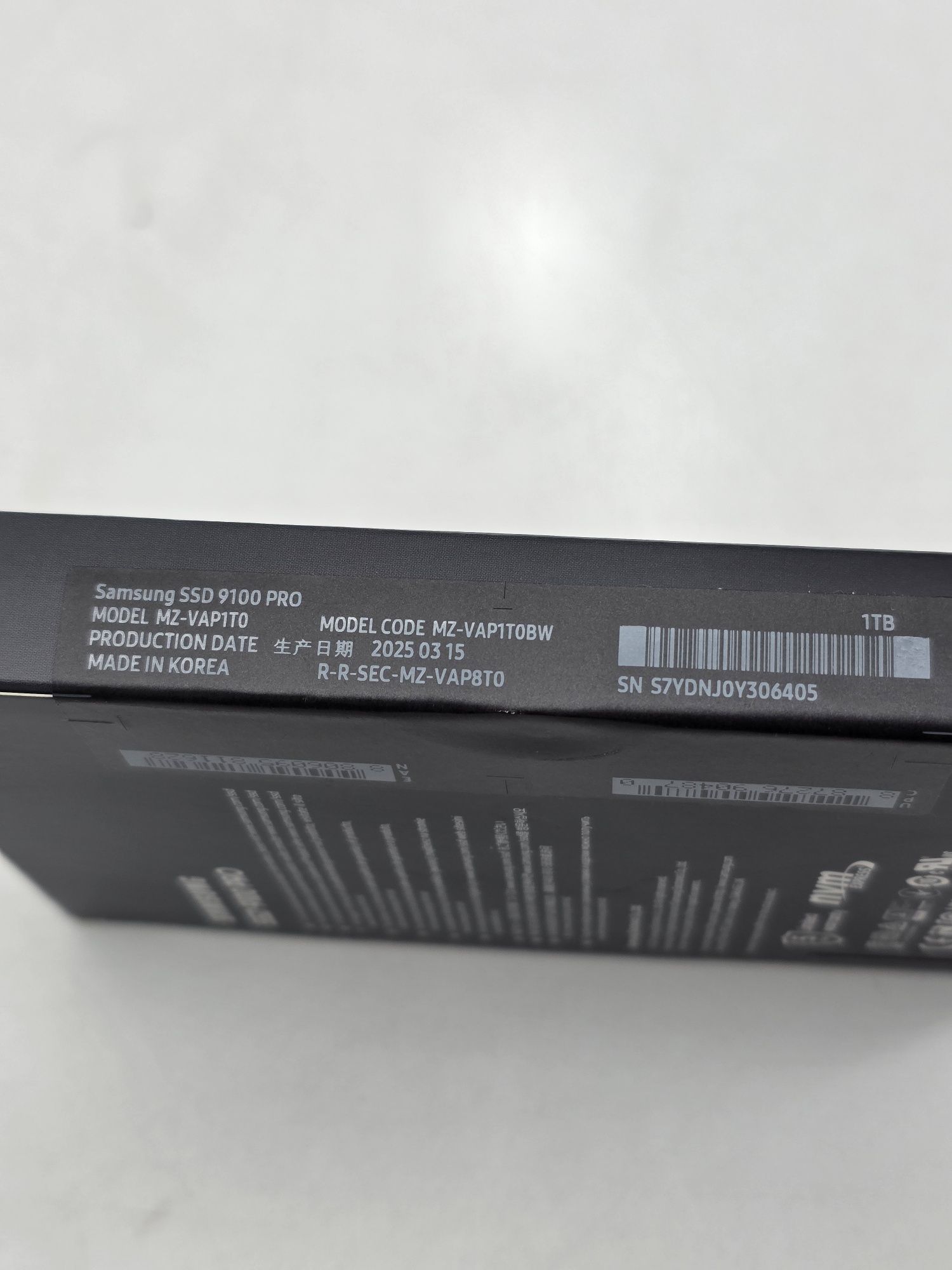 Solid State Drive (SSD) Samsung 9100 PRO 1TB, PCIe Gen 5.0, SIGILAT