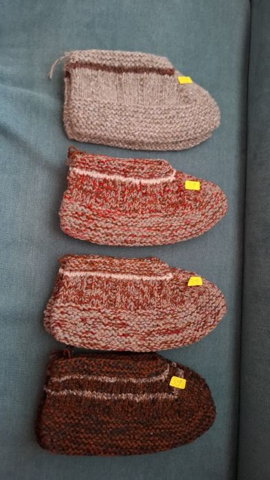 Ръчно плетени дамски терлици