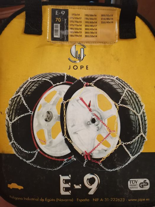 Set 2 lanturi antiderapante 9 mm, pe 14,15,16,17JOPE - Spania