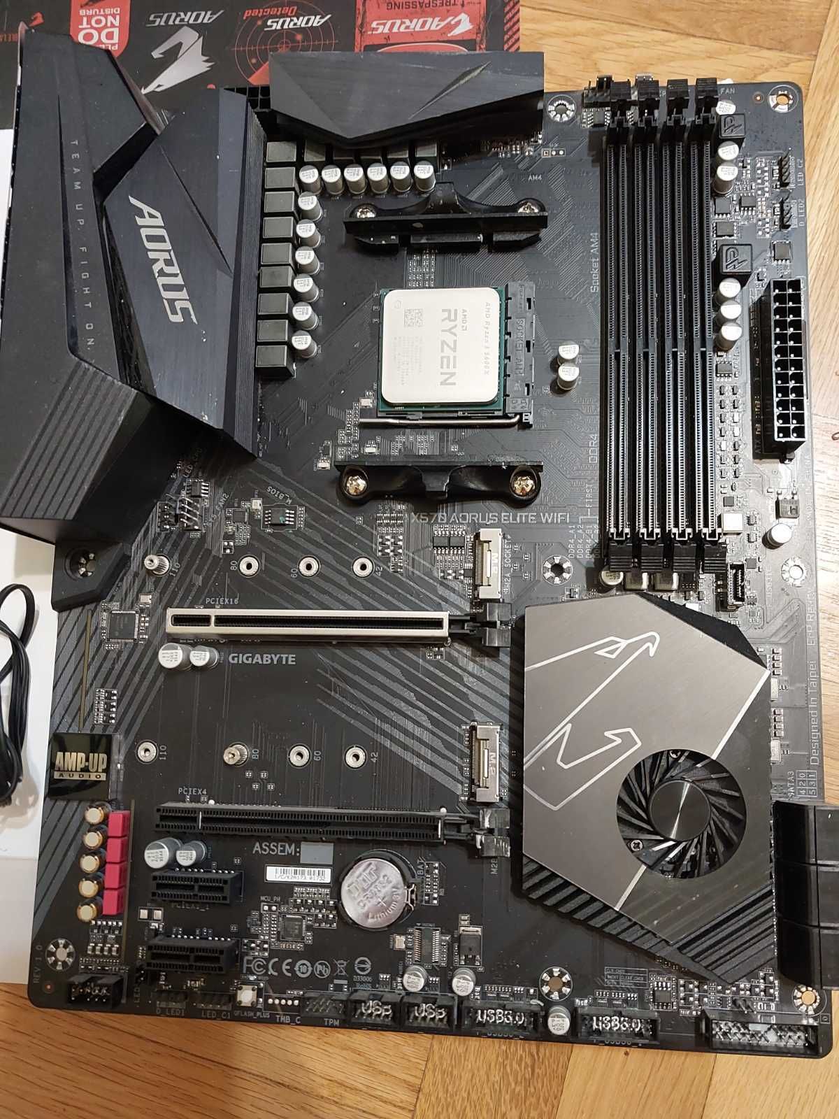 AMD Ryzen 5 5600X + Gigabyte X570 Aorus Elite Wi-Fi