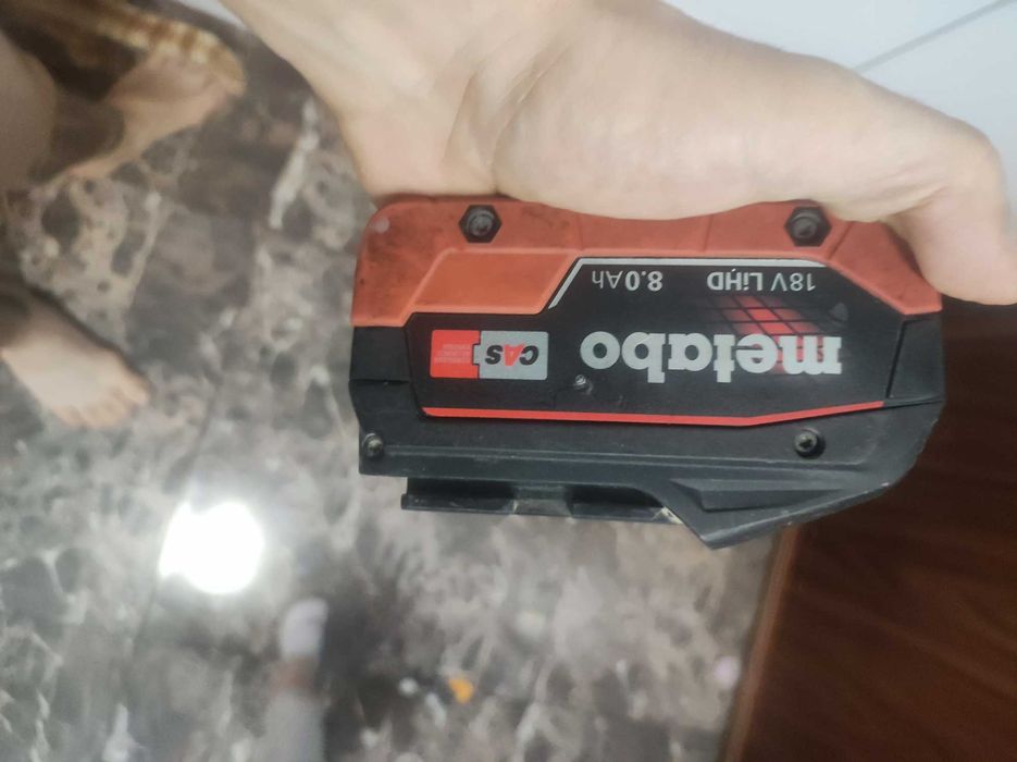 Комплект metabo 8.0 Ah
