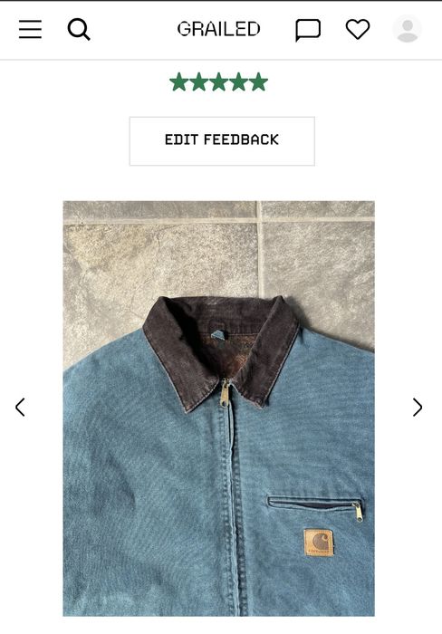Vintage Carhartt Detroit Jacket J97-HTG