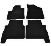 Covorase mocheta Hyundai Santa FE 3/2006-9/2012 Negru, set de 4 bucati