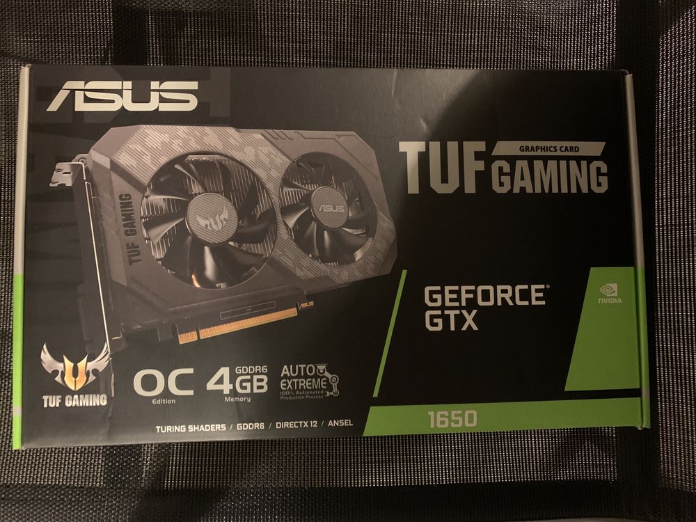 Placa video TUF GTX 1650 OC 4GB