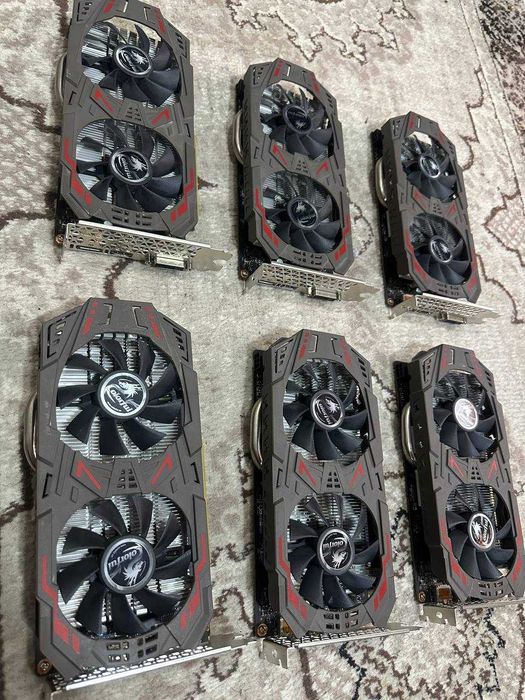 Видеокарты  Nvidia GTX 1060 3gb ddr5 / Есть количество