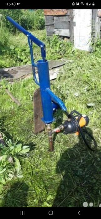 ВОДА в дом,забивка колонок, скважин, ручной насос.
