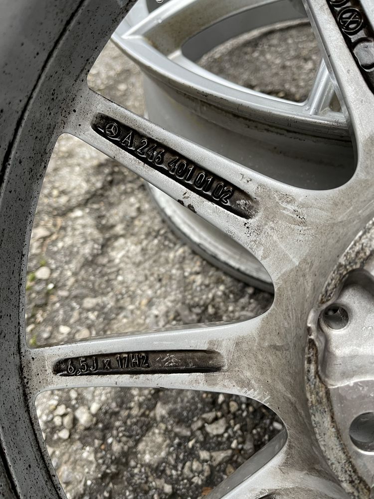 Оригинални Джанти 17" Mercedes B Class 6.5j ET49