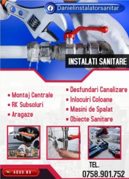 Instalator Sanitar Autorizat