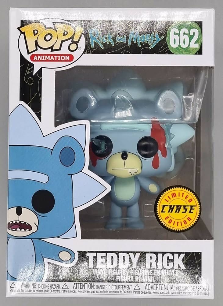 Funko pop Teddy Rick Chase