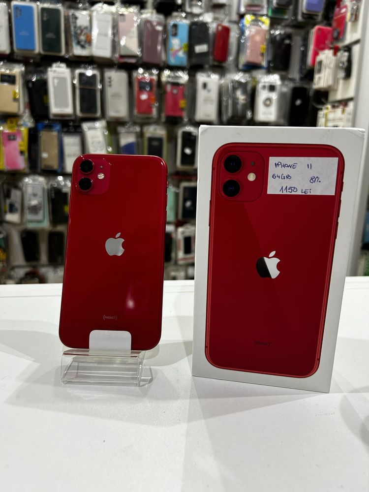 Apple!! Iphone 11 Red - 64GB