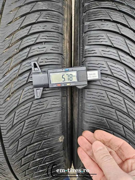 SET 4 Anvelope Iarna 245/50 R19 MICHELIN Pilot Alpin 5 ZP SUV  Runflat