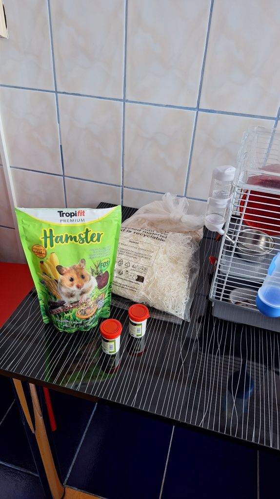 Cușcă hamster dotată