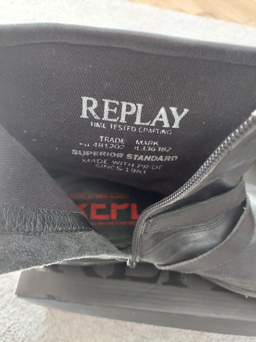 Replay boots мъжки кожени боти
