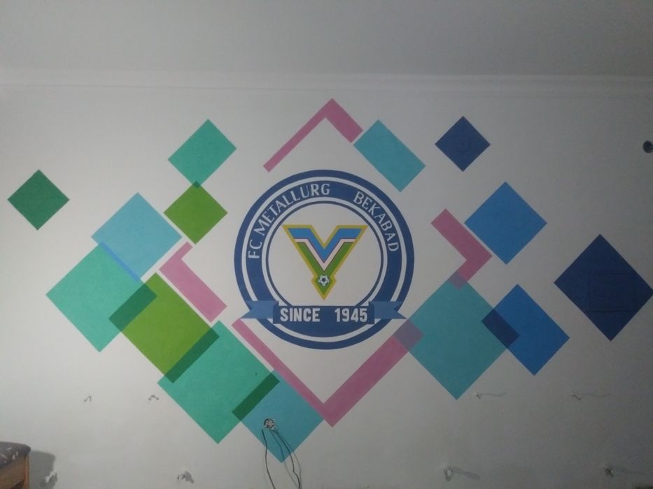 Rassom.Рассом.Художник.Devorga rasm chizish.Роспись стен.