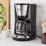 Шварц Кафемашина Russell Hobbs 10 чаши, стъклена кана, 1,25 л