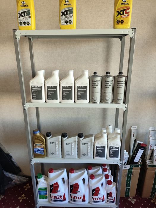 Стеллажи металлические с товаром