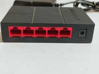 Коммутатор гигабитный Ethernet Mercury SG105M 5 портов 1000 Мбит/сек