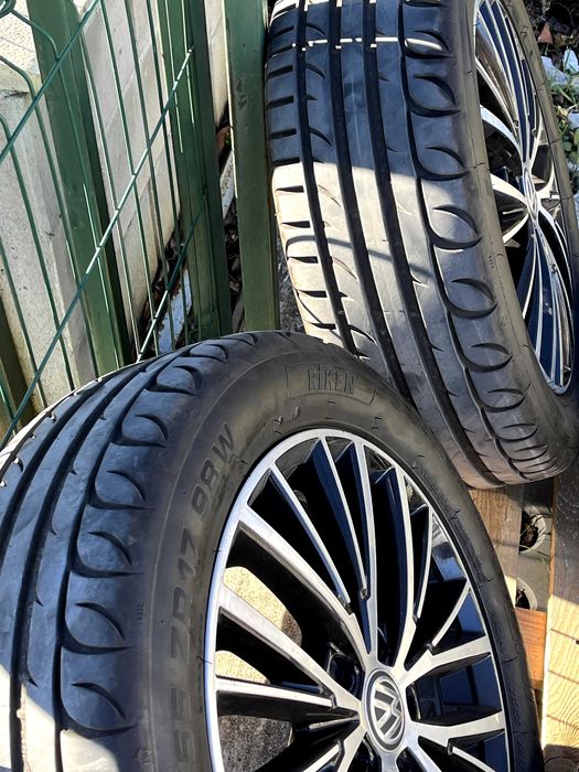 Оригинaлни джанти 17" 5х112 за Фолксваген и др. марки с гуми
