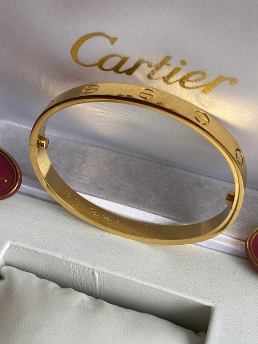 Brățară Cartier LOVE 19 aur 585