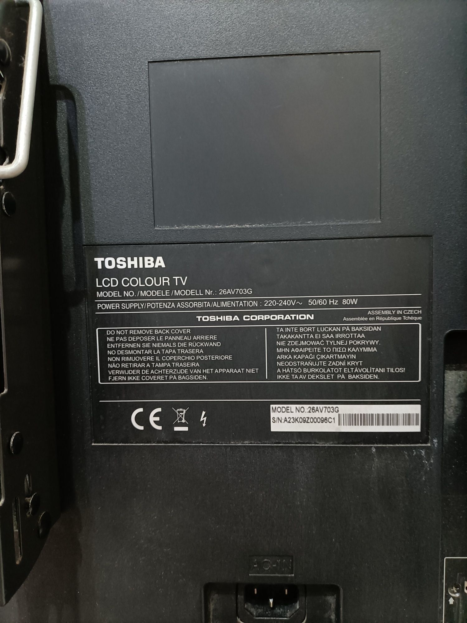 TV LCD Toshiba Regza